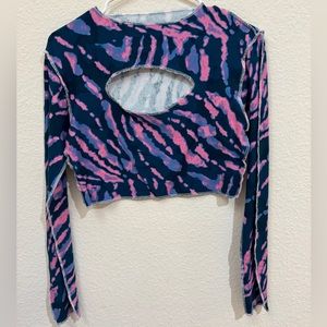 Custom long sleeve top